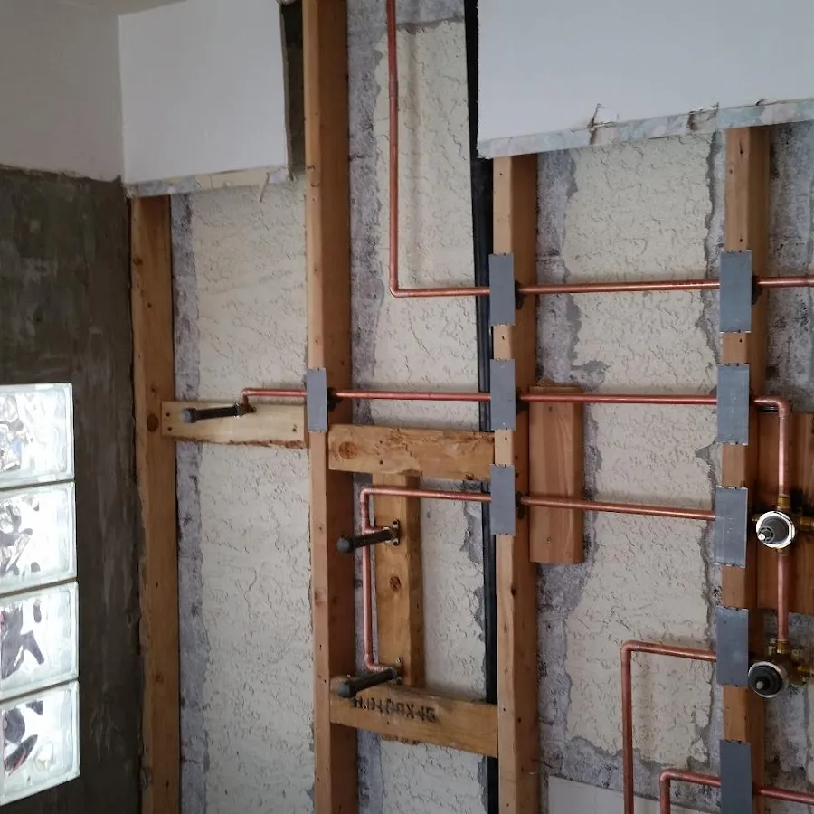 Copper pipe installation for Repiping in Mayville